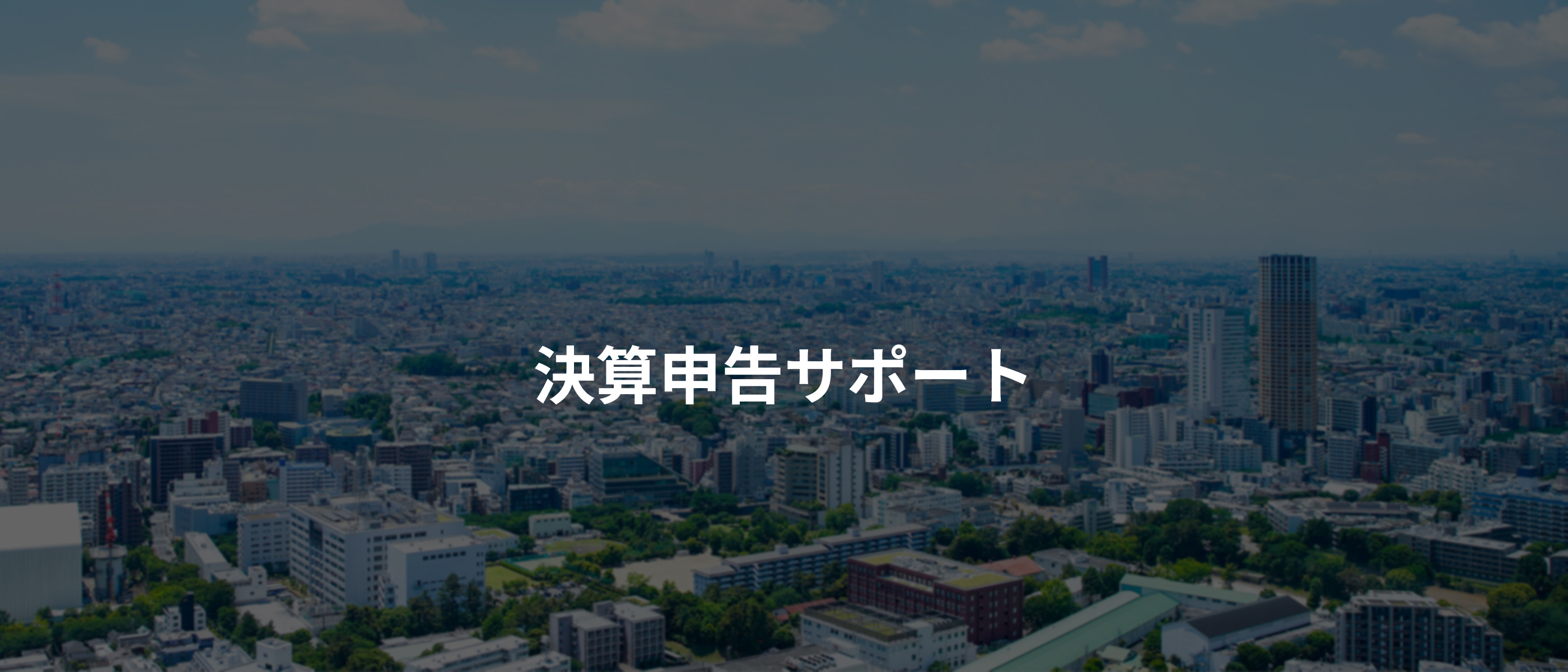 決算申告サポート